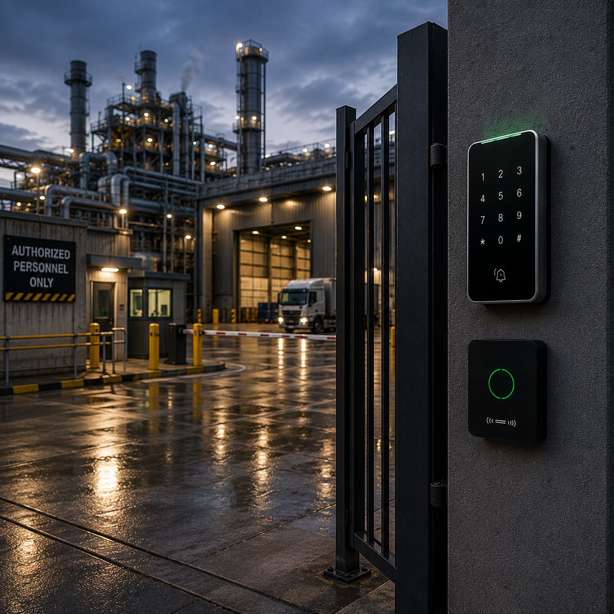 Industrial Locations access control